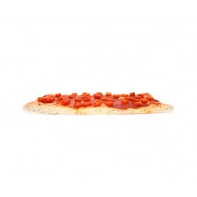 Foccacia parmesano con tomate cherry
