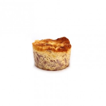 Mini Quiche Lorraine de pernil i formatge 90g