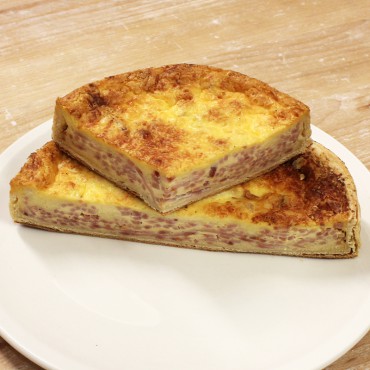Quiche de jamón y queso 180g ,panaderos artesanos en Barcelona online